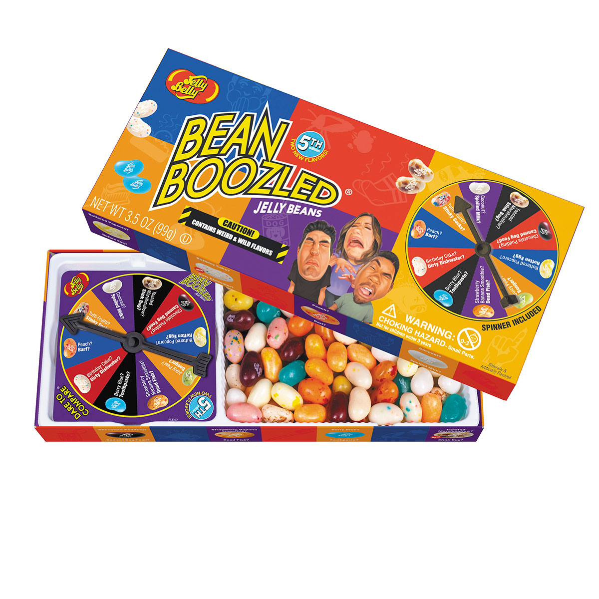 Jelly Belly Ajándékdoboz, Bean Boozled (Furcsa ízek) ÚJ 6.generációs